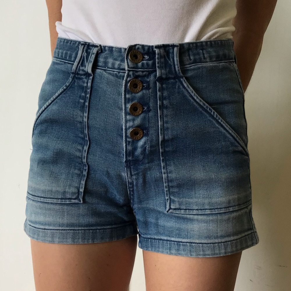 Alexa Chung for Madewell denim shorts